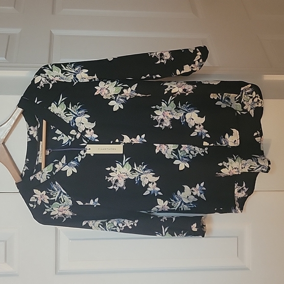41 HAWTHORN top pullover blouse floral NWT - Picture 1 of 9